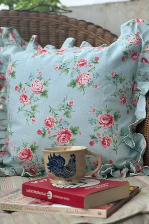 Rose In Powder Blue